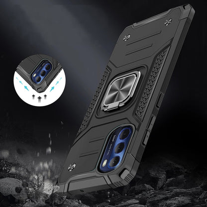For Motorola Moto G Stylus 2022 4G Armor Hybrid Ring Holder Kickstand Shockproof Heavy-Duty Durable Rugged  Phone Case Cover