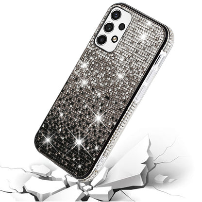 For Samsung Galaxy A53 5G Glitter Bling Ultra Thin Hybrid Sparkle Diamond Rhinestone Shiny Full Cover Crystal Stones Back  Phone Case Cover