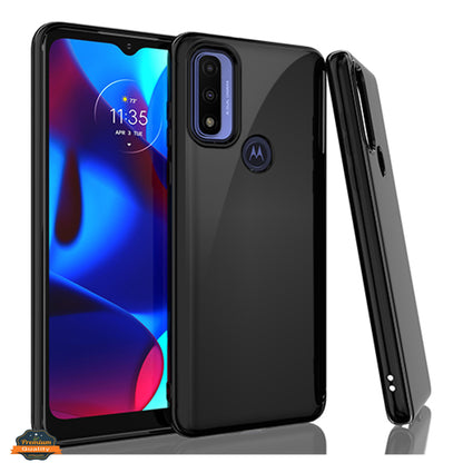 For Motorola Moto G Pure Ultra Slim Thin Transparent Silicone Soft Skin Flexible TPU Gel Rubber Candy Gummy Protective Hybrid  Phone Case Cover