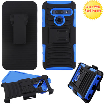 For LG G8 Thinq Hybrid Dual Layer Hard PC Cases Shockproof TPU Rugged Bumper  Phone Case Cover
