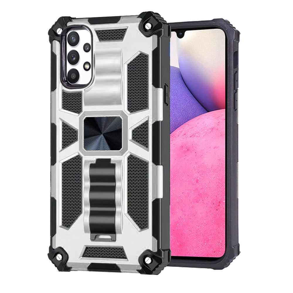 For Samsung Galaxy A33 5G Heavy Duty Stand Hybrid Shockproof [Military Grade] Rugged Protective with Built-in Kickstand  Phone Case Cover