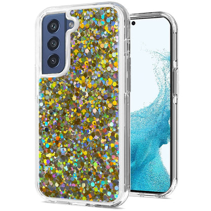 For Motorola Moto G Power 2022 Colorful Glitter Bling Sparkle Epoxy Glittering Shining Hybrid Silicone Shockproof  Phone Case Cover