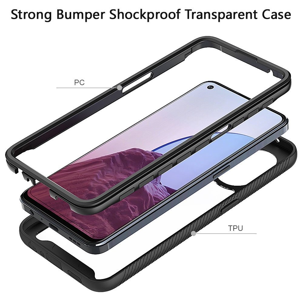 For OnePlus Nord N20 5G Clear Dual Layer Tuff Rugged Bumper Frame Heavy Duty Hybrid Shockproof Rubber TPU Defender  Phone Case Cover