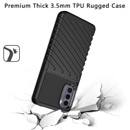 For Motorola Moto G Stylus 2022 Rugged Hybrid Hard PC Soft Silicone Gel TPU Bumper Texture Shockproof Anti Slip Protective  Phone Case Cover