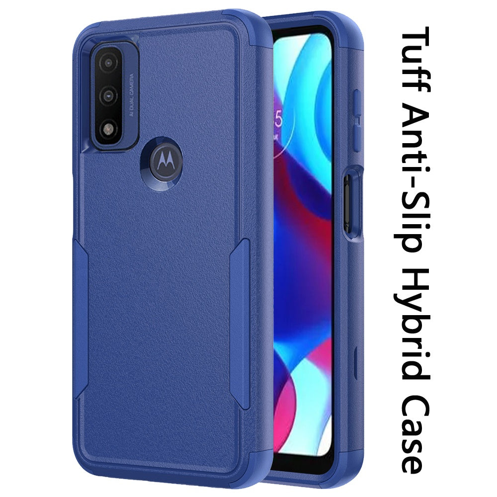 For Motorola Moto G Power 2022 Hybrid Rugged Shockproof Drop-Proof with 3 Layer Protection, Military Grade Heavy-Duty Armor  Phone Case Cover