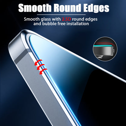 For Apple iPad Mini 6 (2021) Tempered Glass Screen Protector [0.33MM Arcing] HD Transparent 9H Anti-Scratch Anti-Fingerprint Clear Screen Protector