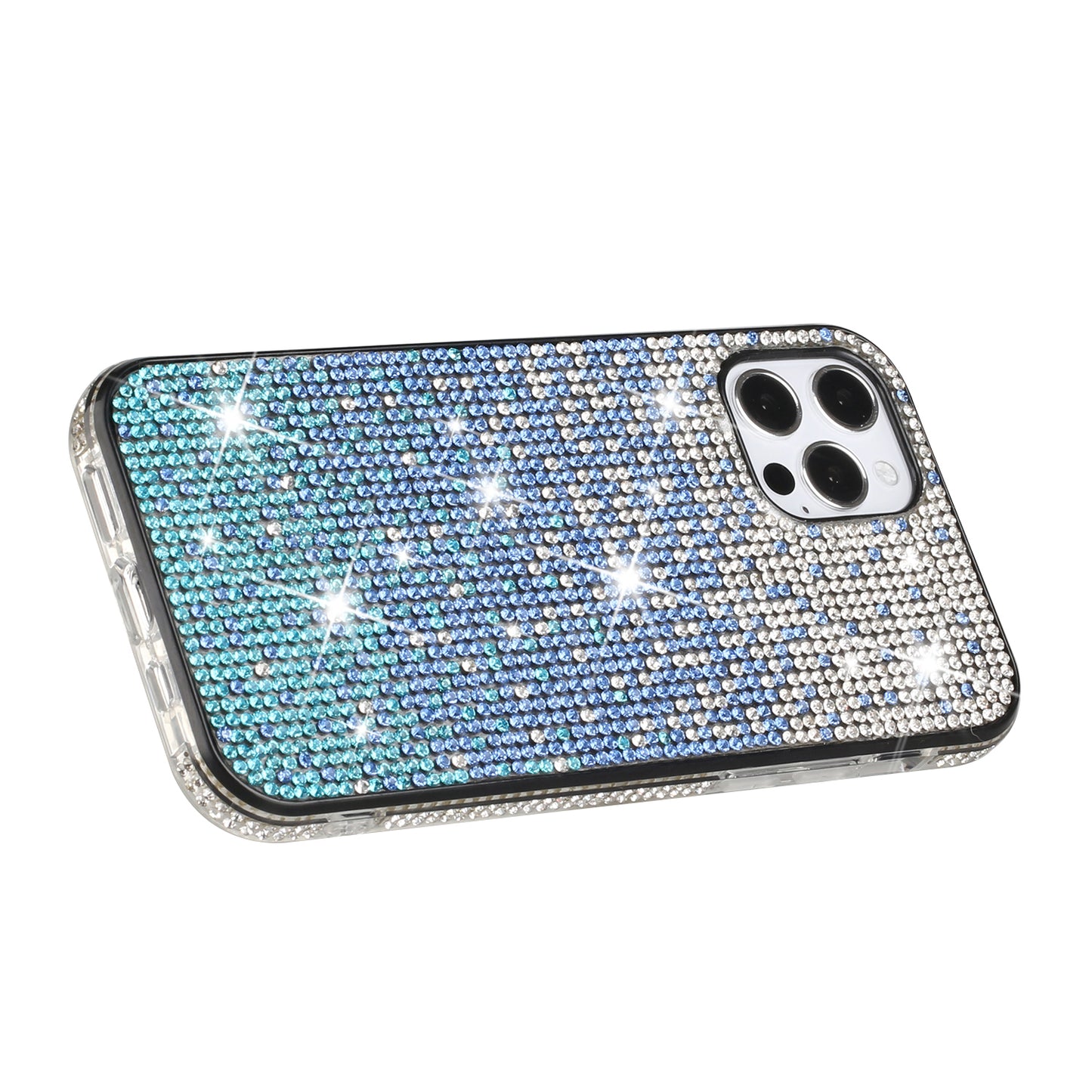 For Samsung Galaxy A33 5G Glitter Bling Ultra Thin TPU Sparkle Diamond Rhinestone Shiny Full Cover Crystal Stones Back  Phone Case Cover