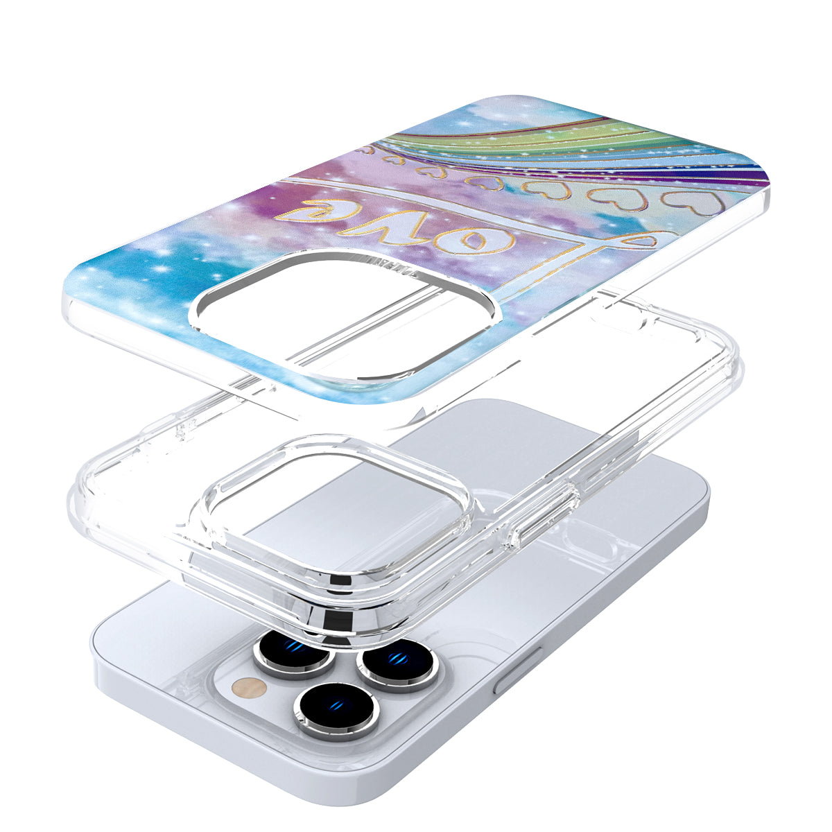 For Motorola Moto G Stylus 5G 2022 Stylish Gold Layer Design Hybrid Rubber TPU Hard PC Shockproof Rugged Slim  Phone Case Cover