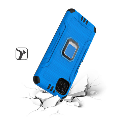 For Samsung Galaxy A22 5G Hybrid Ring Holder Kickstand Shockproof Magnetic Design Rugged Bumper Armor Drop Protective  Phone Case Cover