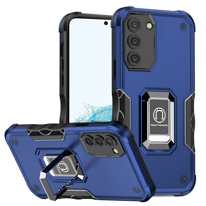 For Samsung Galaxy S22 /Plus Ultra Hybrid Cases with Magnetic Ring Holder Stand Kickstand Heavy Duty Rugged Drop Silicone Shockproof  Phone Case Cover