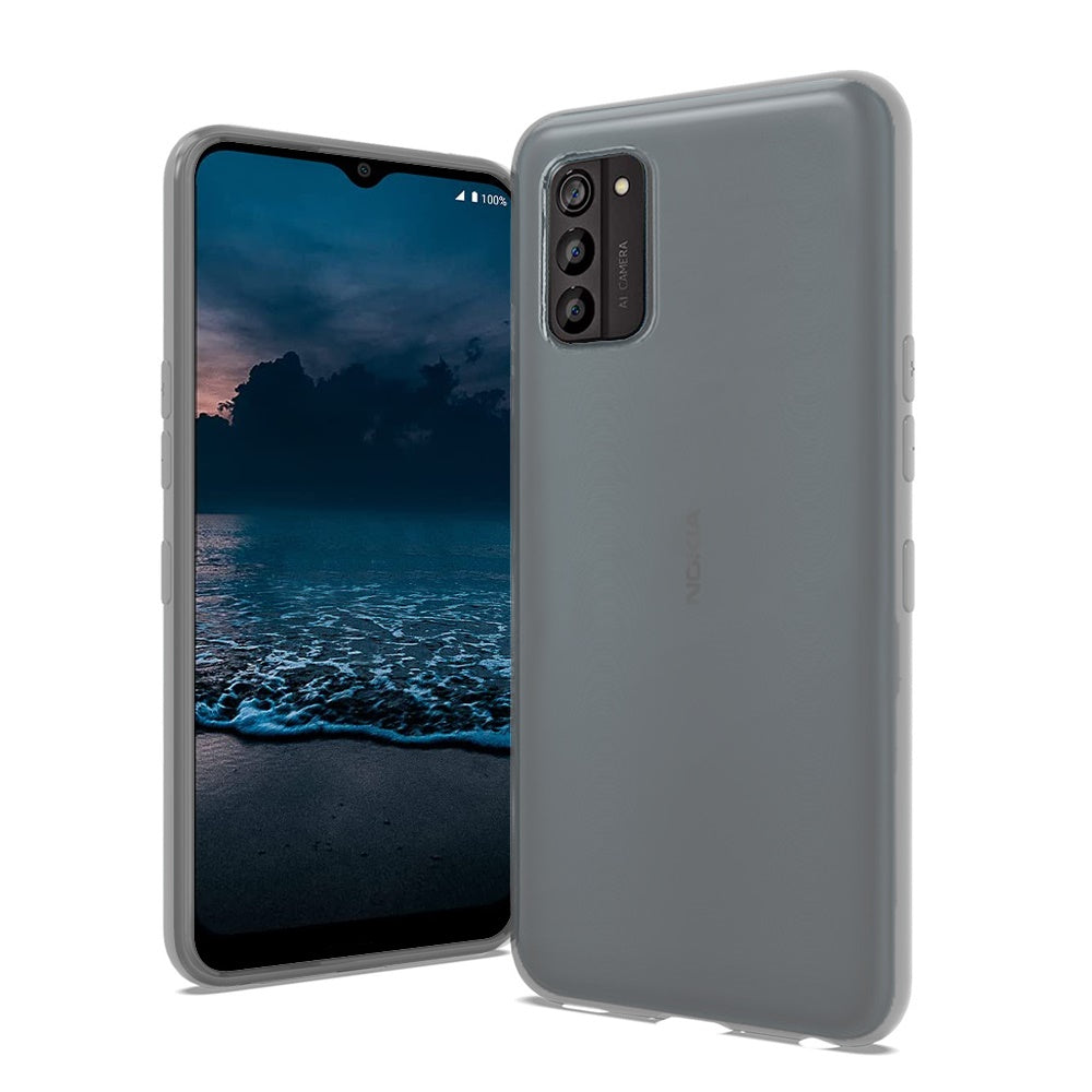 For Nokia G100 4G Premium Cases Hybrid Soft Silicone Gummy TPU Gel Candy Skin Flexible Skinny Slim Thin Protector  Phone Case Cover