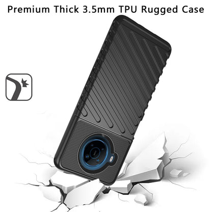 For Nokia X100 Rugged Hybrid Hard PC Soft Silicone Gel 3.5mm TPU Bumper Texture Shockproof Anti Slip Protective Stylish Ultra Slim  Phone Case Cover