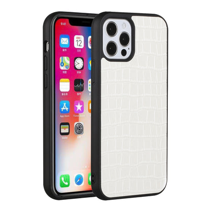 For Apple iPhone 13 Pro Max (6.7") Ultra Slim Thin PU Leather Crocodile Flip Snap On Hybrid Shockproof TPU PC Hard Shell  Phone Case Cover