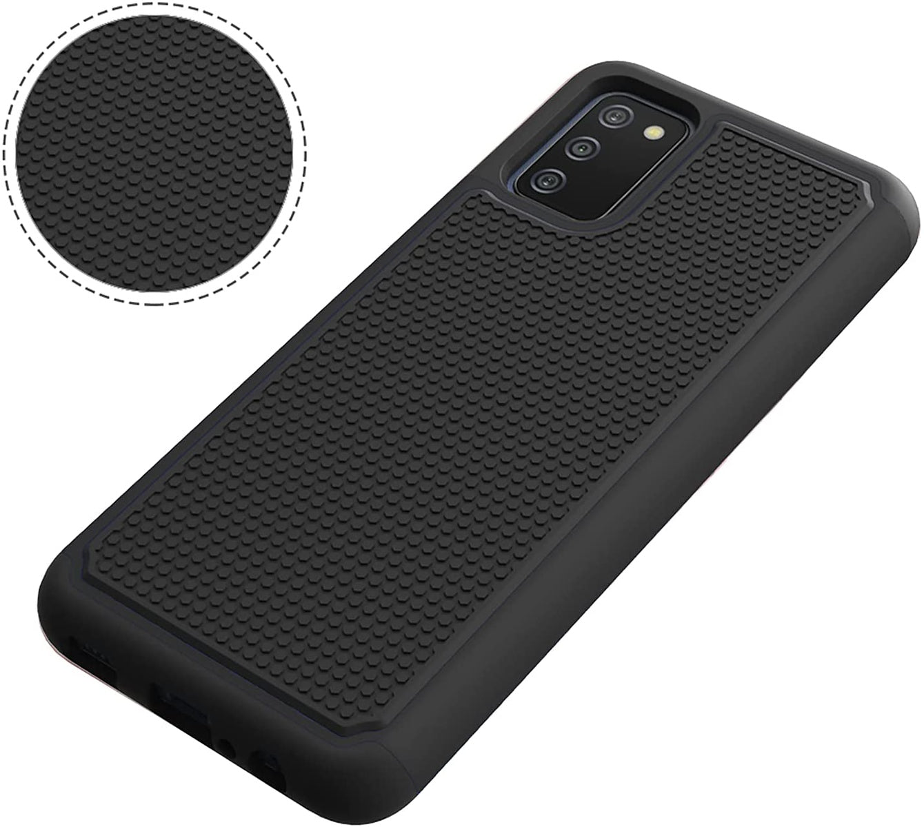 For Motorola Moto G Stylus 5G 2021 Hybrid Armor Rugged Textured Dual Layer TPU Back Shell Military-Grade Shockproof  Phone Case Cover