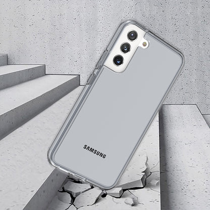 For Samsung Galaxy S23+ Plus Clear Full Transparency Thick Hybrid Hard PC Shell & Soft TPU Shock-Absorption Bumper Transparent Phone Case Cover