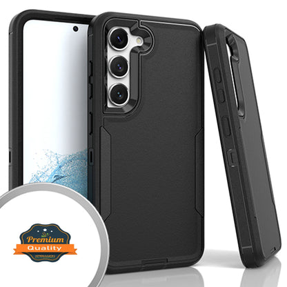 For Samsung Galaxy A54 5G Slim Hybrid Shockproof Silicone Rubber TPU + Hard PC Heavy Duty Three Layer Body Protection  Phone Case Cover
