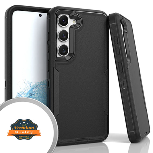 For Samsung Galaxy A54 5G Slim Hybrid Shockproof Silicone Rubber TPU + Hard PC Heavy Duty Three Layer Body Protection  Phone Case Cover