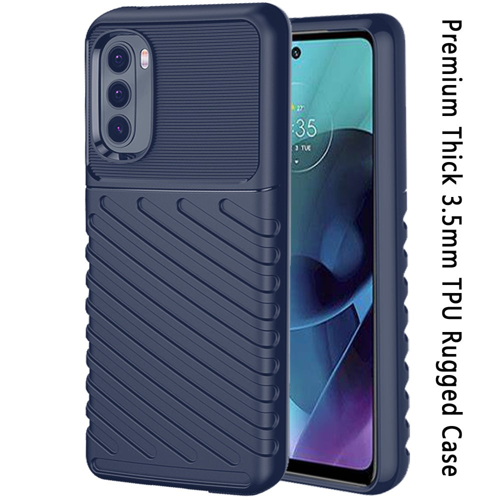 For Motorola Moto G Stylus 2022 Rugged Hybrid Hard PC Soft Silicone Gel TPU Bumper Texture Shockproof Anti Slip Protective  Phone Case Cover