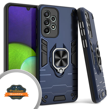 For Samsung Galaxy A53 5G Military Grade Protection Heavy Duty Armor Shockproof with 360 Ring Kickstand Stand Holder  Phone Case Cover