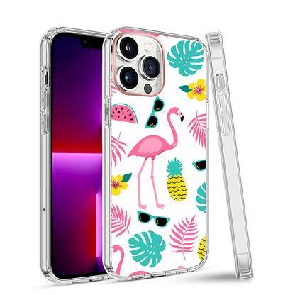 For Apple iPhone 14 (6.1") Creative Stylish Fashion Design Hybrid Rubber TPU Hard PC Shockproof Slim Fit  Phone Case Cover