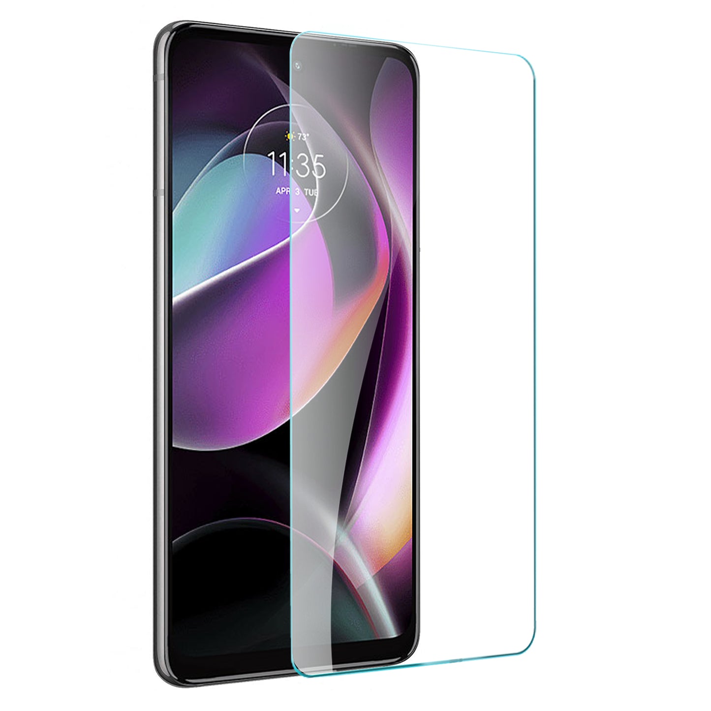 For Motorola Moto G 5G 2022 Screen Protector Tempered Glass Ultra Clear Anti-Glare 9H Hardness Screen Protector Glass Film [Case Friendly] Clear Screen Protector