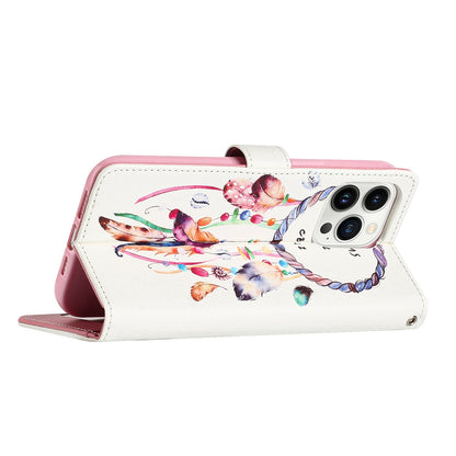 For Apple iPhone 11 (6.1") Fashion Diamond Bling Design Wallet Pouch Card Slots PU Leather With Lanyard  Phone Case Cover