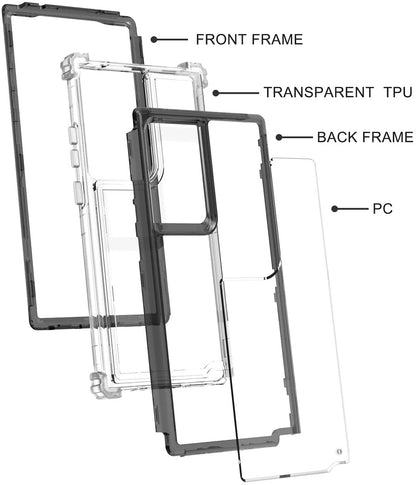 For Apple iPhone 13 Pro (6.1") Hybrid Liquid Glitter 3D Bling Quicksand Flowing Sparkle Hard Shockproof 3in1 TPU Heavy Duty  Phone Case Cover