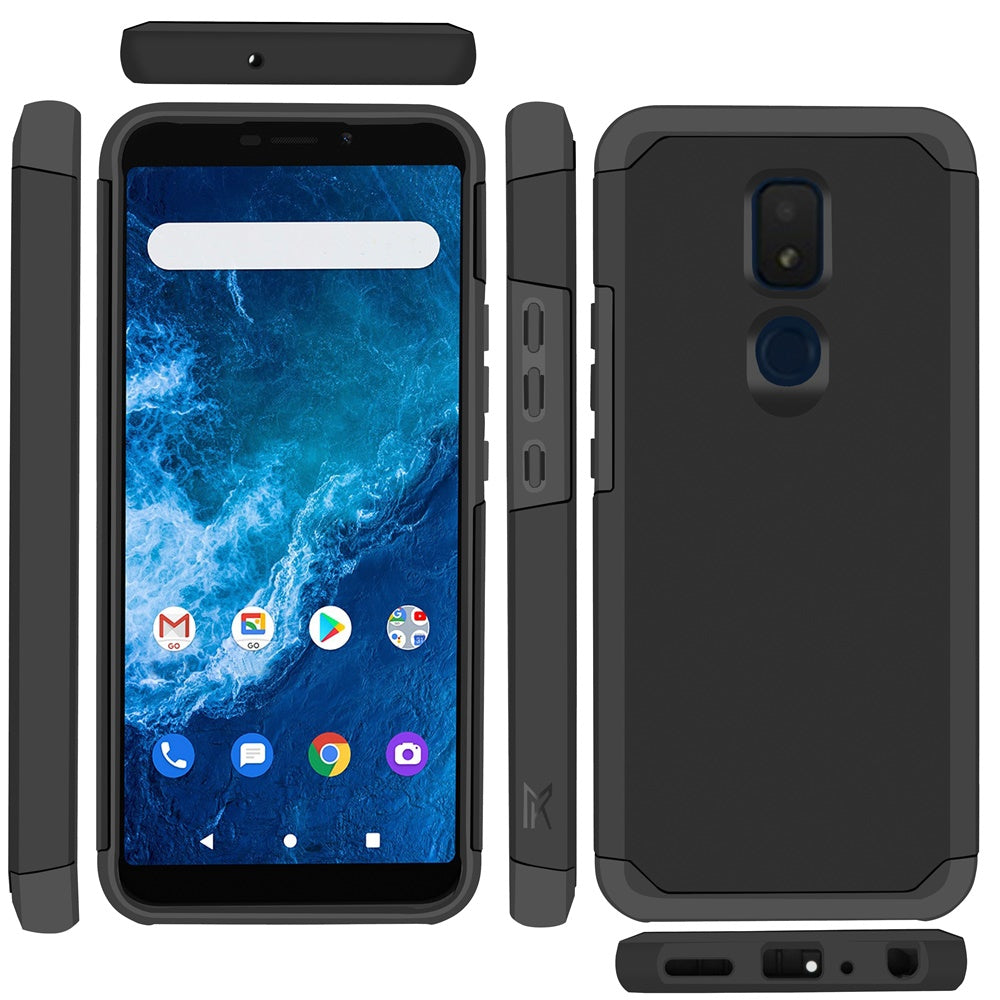 For Samsung Galaxy A53 5G Ultra Slim Corner Protection Shock Absorption Hybrid Dual Layer Hard TPU Rubber Armor Defender  Phone Case Cover