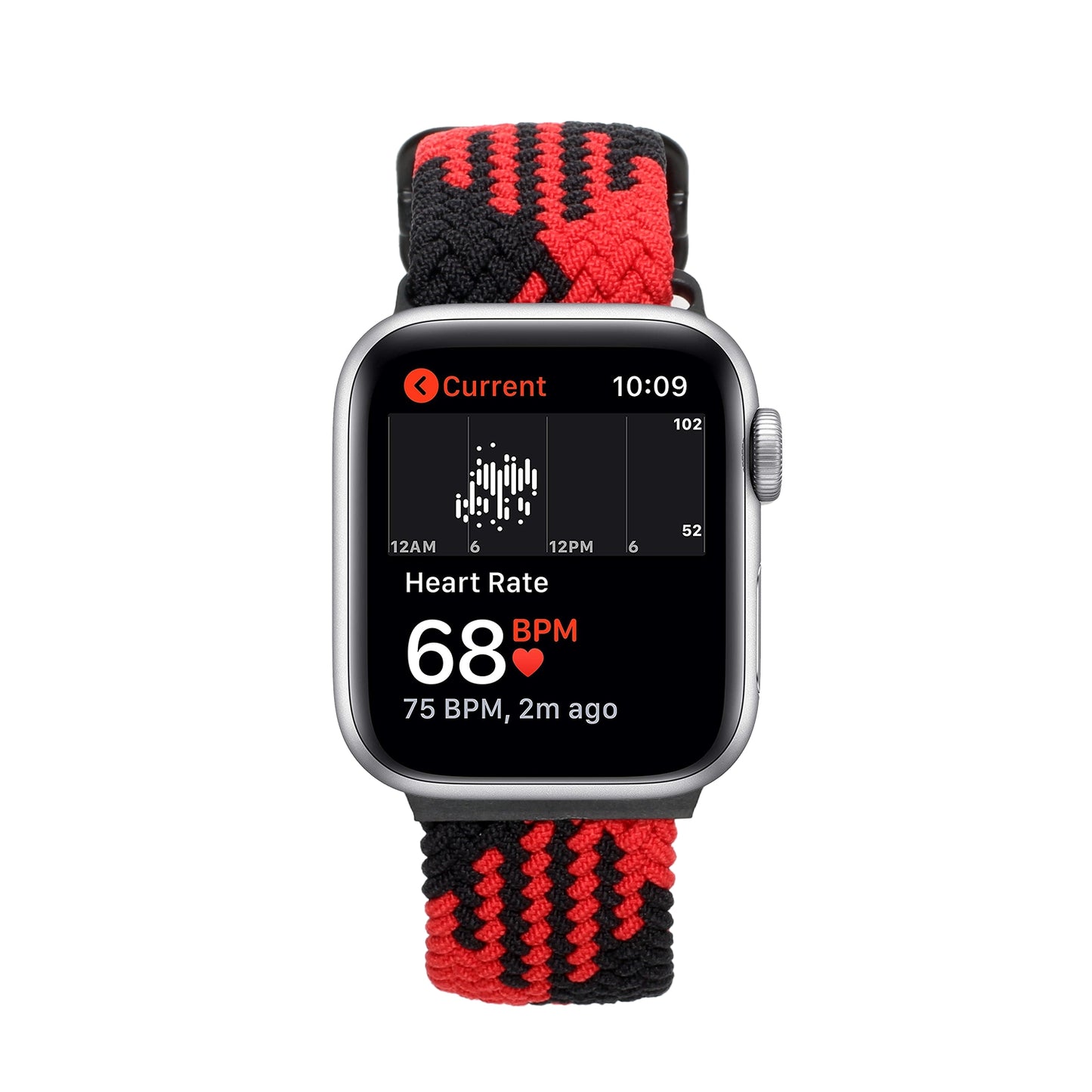 For Apple Watch Size 42/44/45mm Stretchy Nylon Solo Loop Bands Adjustable Braided Sport Elastics Women Men Strap for iWatch Series 7 6 5 4 3 2 1 SE  Phone Case Cover