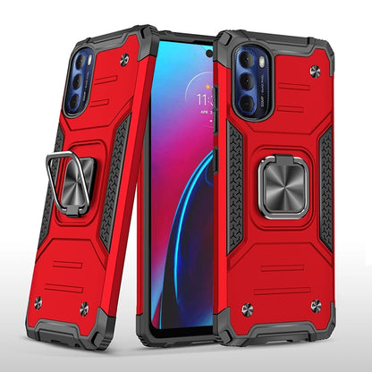 For Motorola Moto G Stylus 2022 4G Armor Hybrid Ring Holder Kickstand Shockproof Heavy-Duty Durable Rugged  Phone Case Cover