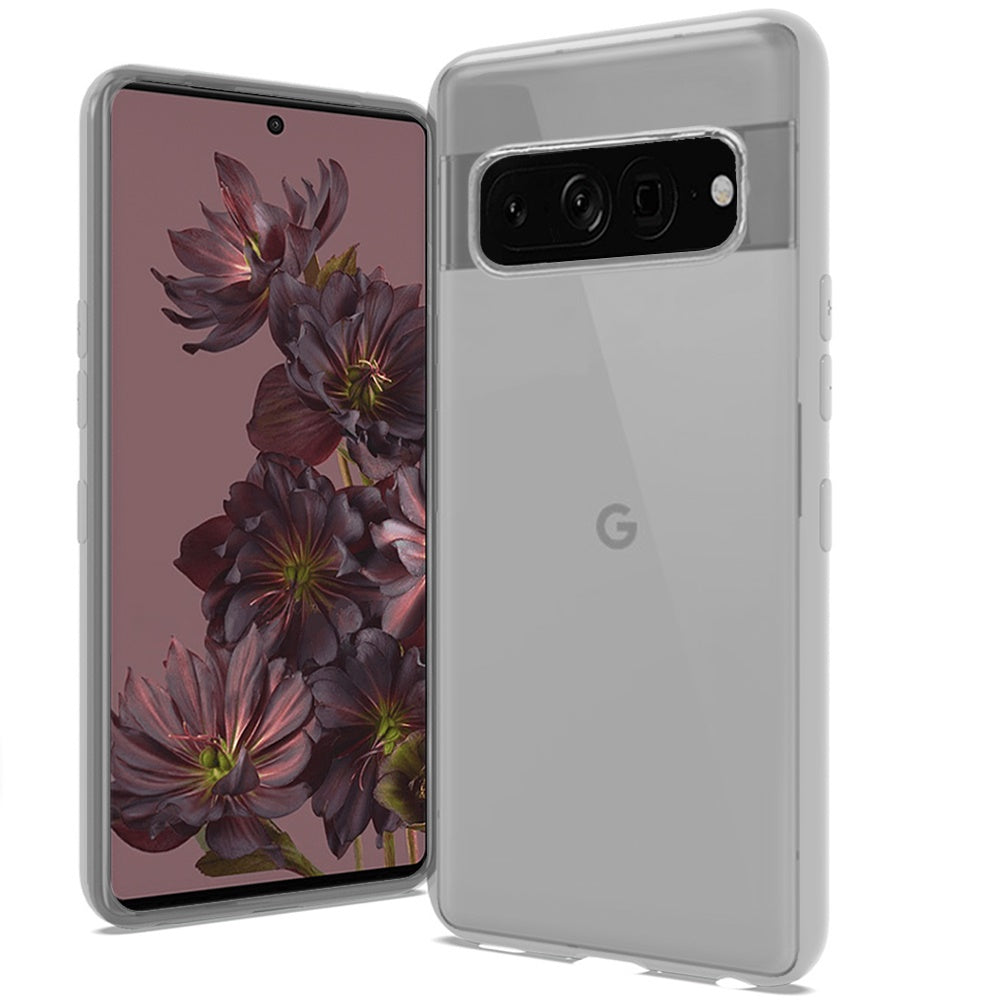For Google Pixel 7/ 7 Pro Case Premium Hybrid Soft Silicone Gummy TPU Gel Candy Skin Flexible Skinny Slim Thin Protector  Phone Case Cover