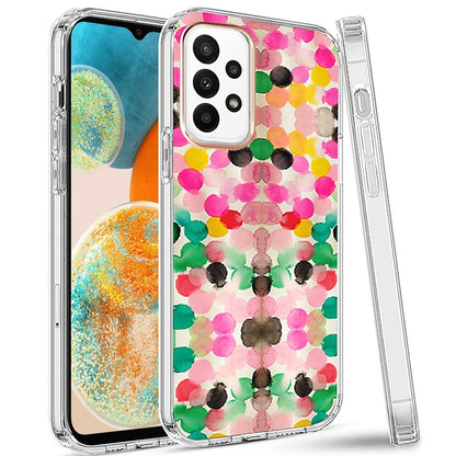 For Samsung Galaxy A23 5G Creative Stylish Fashion Design Hybrid Rubber TPU Hard PC Shockproof Armor Slim Fit  Phone Case Cover