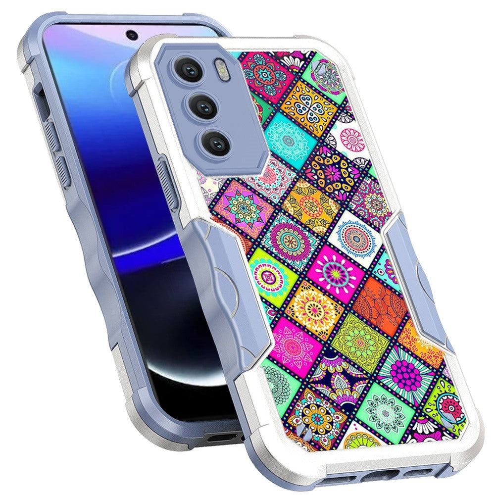 Case for Motorola Moto G Stylus 5G 2022 Fashion Design Tough Shockproof Hybrid Pattern Heavy Duty TPU Rubber Armor  Tablet Cover