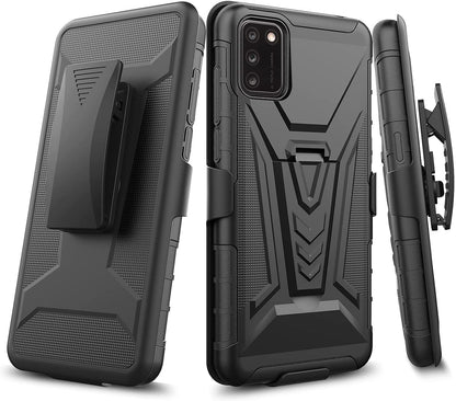 For Motorola Moto G Power 2022 Hybrid Armor Kickstand with Swivel Belt Clip Holster Heavy Duty 3 in 1 Defender Shockproof Rugged  Phone Case Cover