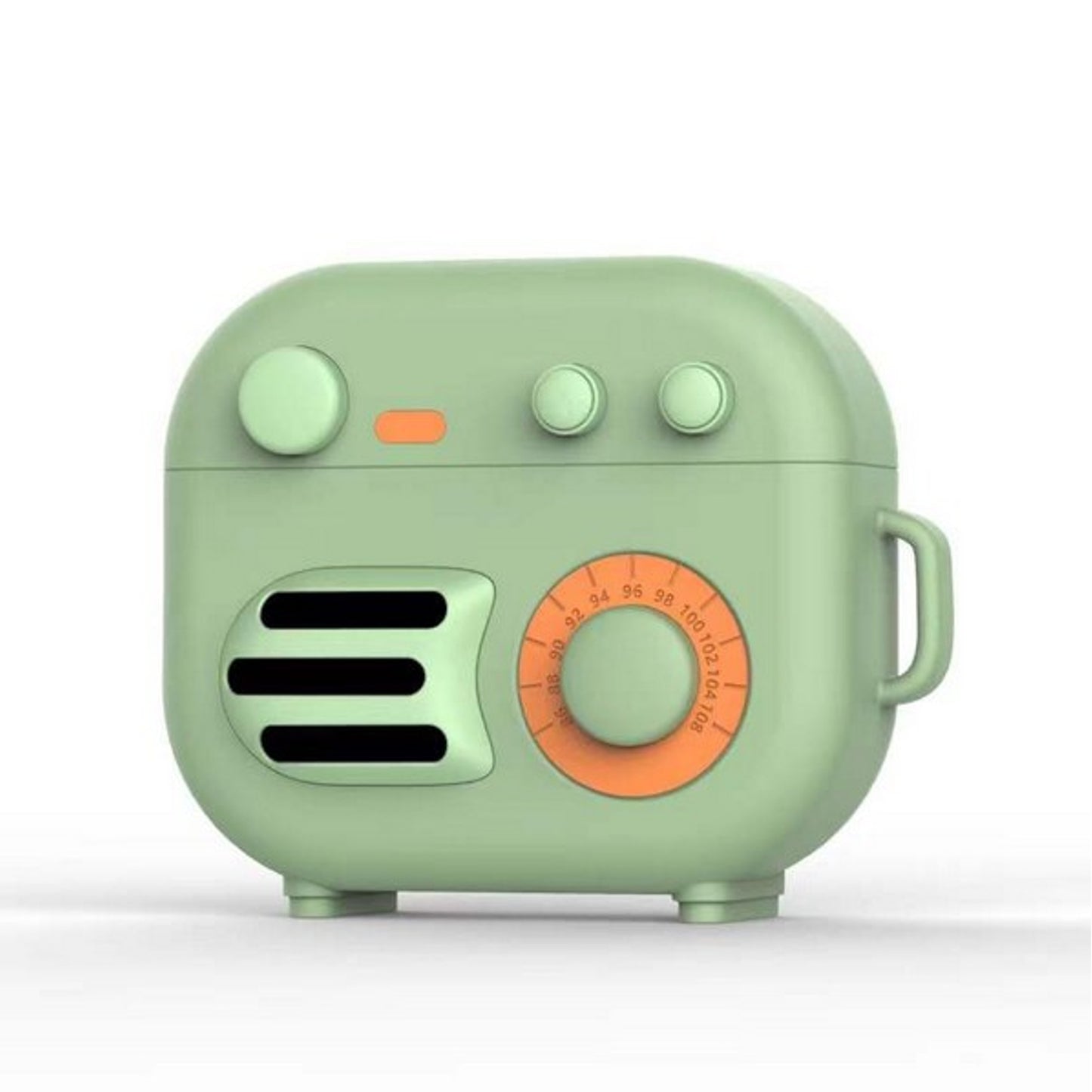 For Apple AirPods 3 (2021) Hybrid Cute 3D Fun Design Silicone Skin Cartoon Animal with Keychain Holder Rubber TPU Soft  Phone Case Cover