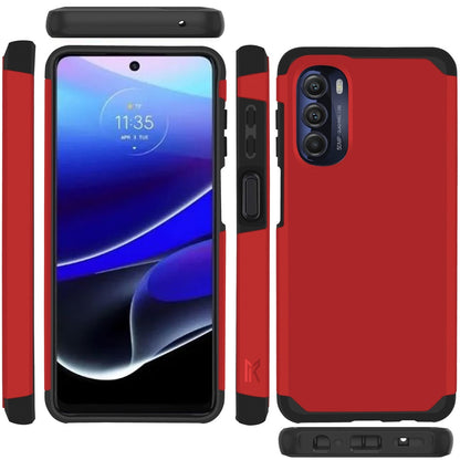 For Motorola Moto G Stylus 5G 2022 Ultra Slim Protection Shock Absorption Hybrid Dual Layer Hard PC + TPU Rubber Armor  Phone Case Cover