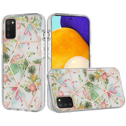 For Samsung Galaxy A33 5G Fashion Floral IMD Design Flower Pattern Hybrid Protective Hard PC Rubber TPU Slim Hard Back  Phone Case Cover