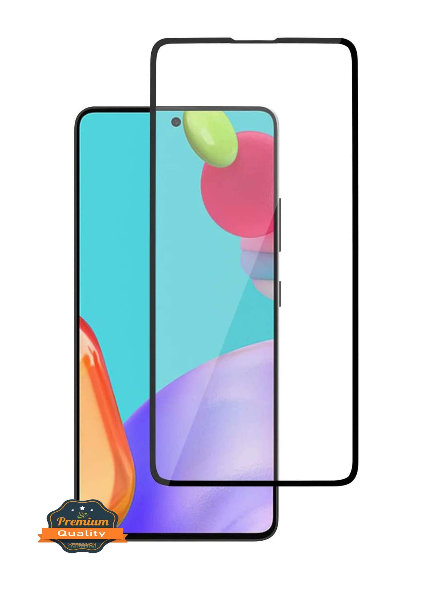 For Samsung Galaxy S20 FE /Fan Edition 5G Tempered Glass Screen Protector Full Cover Anti-Scratch Edge to Edge Black Rim Coverage 2.5D Clear Black Screen Protector