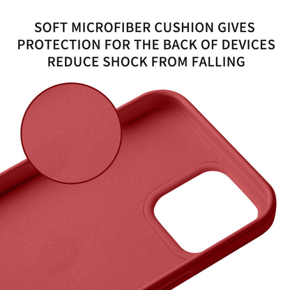 For Apple iPhone 14 /Plus Pro Max Liquid Silicone Hybrid Gel Soft Rubber with Microfiber Lining Shockproof Flexible TPU Anti-Drop  Phone Case Cover