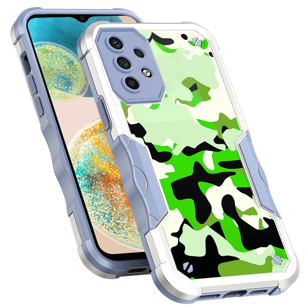 For Samsung Galaxy A23 5G Fashion Design Tough Shockproof Hybrid Stylish Pattern Heavy Duty TPU Rubber Armor  Phone Case Cover