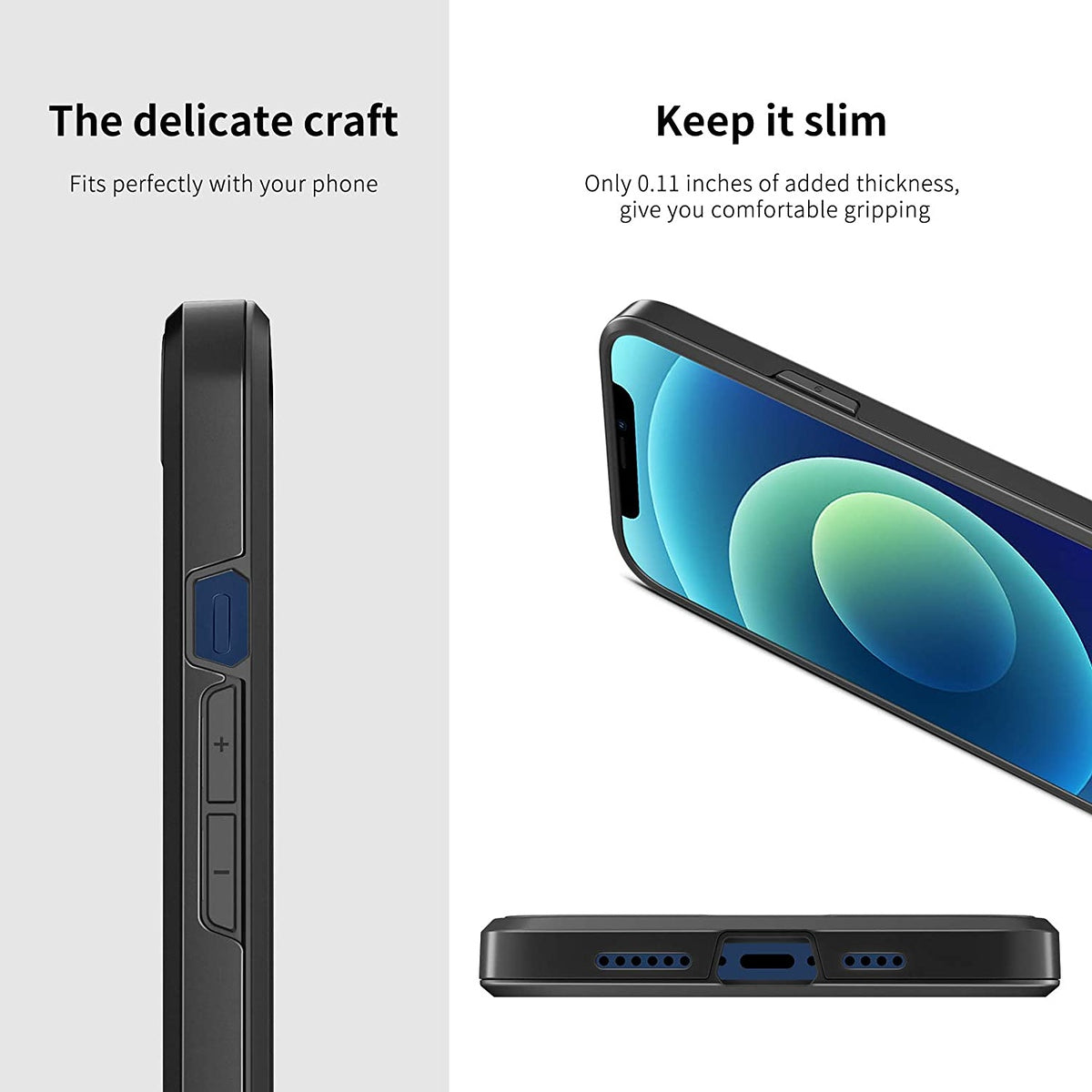 For Samsung Galaxy A03S Brushed Texture Slim Hybrid Shockproof Dual Layer Hard PC TPU Silicone Armor Rugged Protective  Phone Case Cover