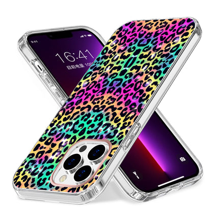 For Apple iPhone 14 (6.1") Creative Stylish Fashion Design Hybrid Rubber TPU Hard PC Shockproof Slim Fit  Phone Case Cover