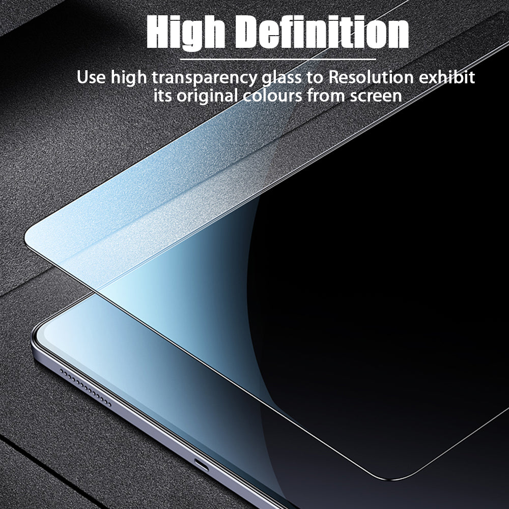 For Apple iPad Mini 6 (2021) Tempered Glass Screen Protector [0.33MM Arcing] HD Transparent 9H Anti-Scratch Anti-Fingerprint Clear Screen Protector