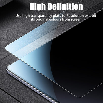 For Apple iPad Mini 6 (2021) Tempered Glass Screen Protector [0.33MM Arcing] HD Transparent 9H Anti-Scratch Anti-Fingerprint Clear Screen Protector