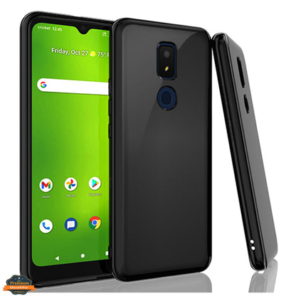 For Cricket Icon 3 Ultra Slim Thin Transparent Silicone Soft Skin Flexible TPU Gel Rubber Candy Gummy Protective Hybrid  Phone Case Cover