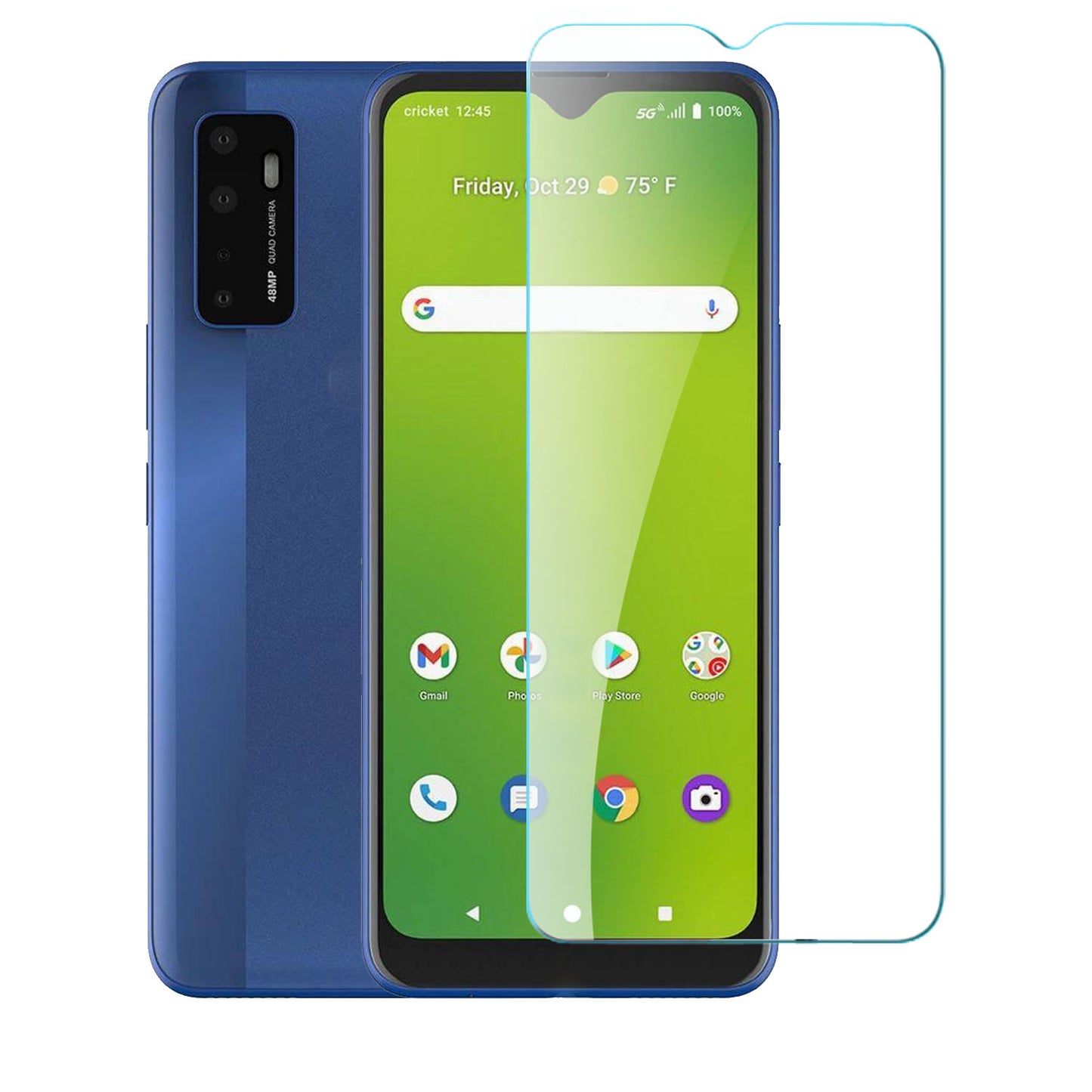 For AT&T Radiant Max 5G (6.8") Tempered Glass Screen Protector Premium HD Clear, Case Friendly, 9H Hardness, 3D Touch Accuracy, Anti-Bubble Film Clear Screen Protector