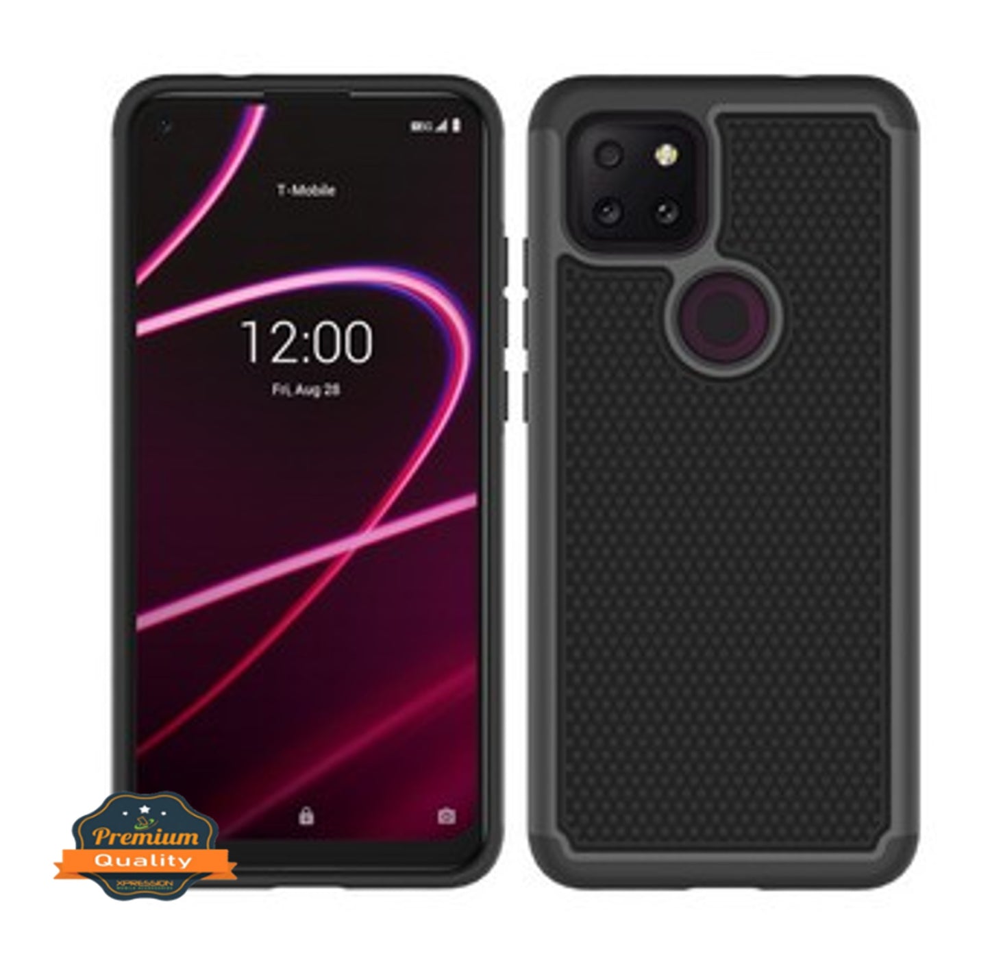 For Motorola Moto G Stylus 5G 2021 Hybrid Armor Rugged Textured Dual Layer TPU Back Shell Military-Grade Shockproof  Phone Case Cover