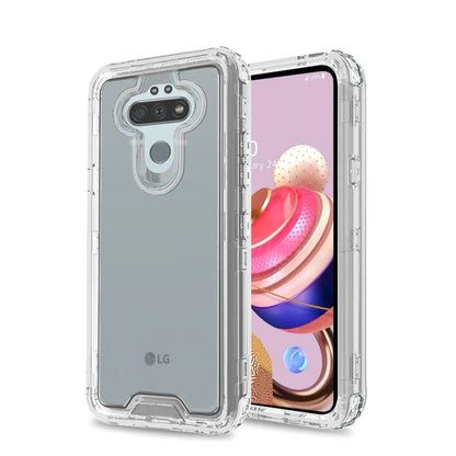 For Apple iPhone 13 Pro (6.1") Heavy Duty Rugged 3 in 1 Hybrid Shockproof Full Body Bumper Durable [Military Grade] Transparent Protective  Phone Case Cover