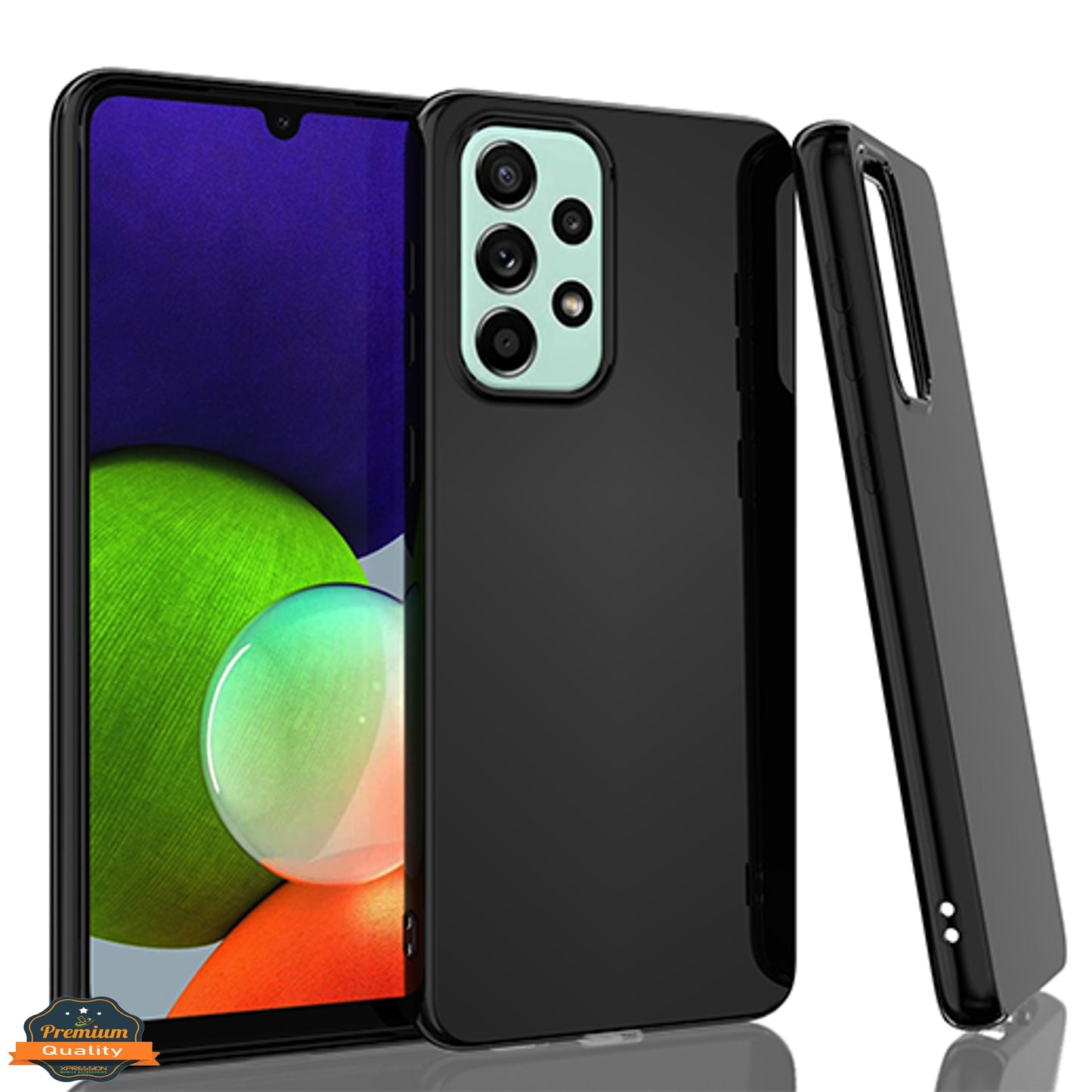 For Samsung Galaxy A33 5G Ultra Slim Thin Transparent Silicone Soft Skin Flexible TPU Gel Rubber Candy Gummy Protective Hybrid  Phone Case Cover