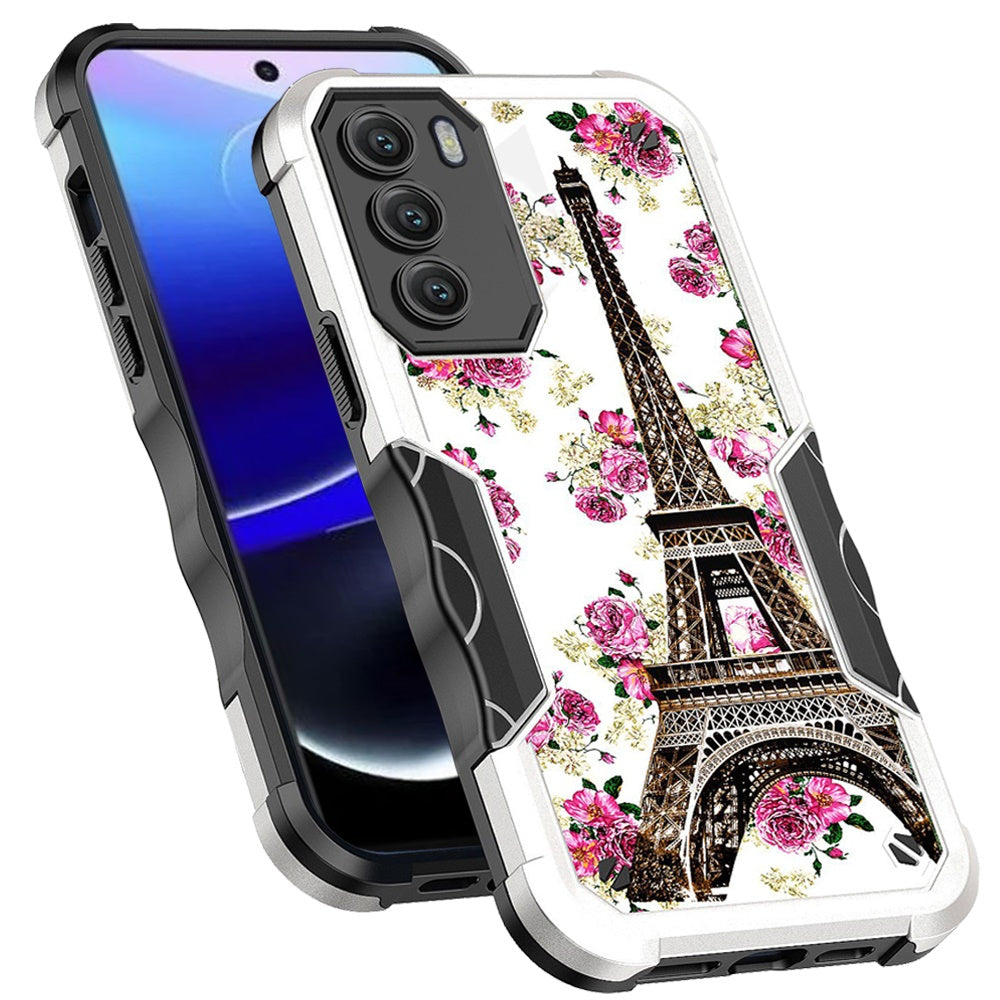 Case for Motorola Moto G Stylus 5G 2022 Fashion Design Tough Shockproof Hybrid Pattern Heavy Duty TPU Rubber Armor  Tablet Cover
